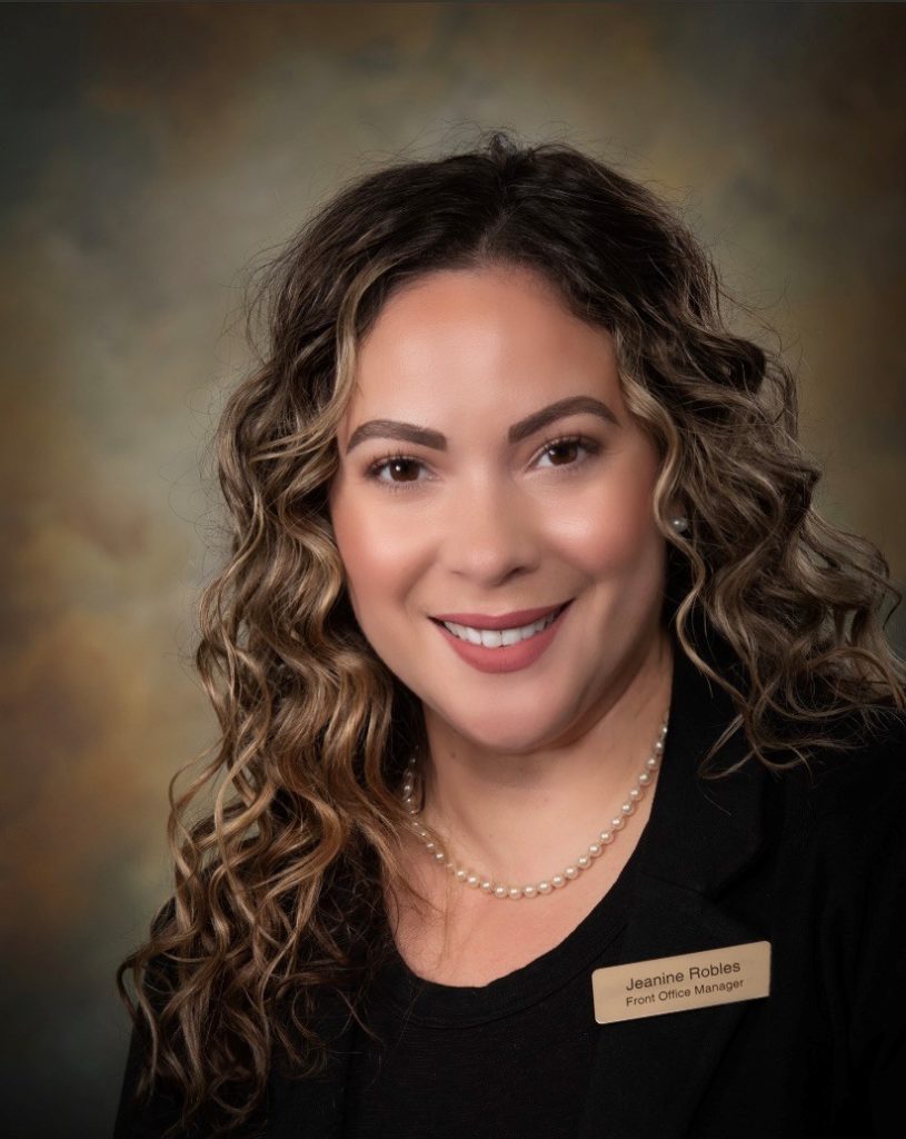 Headshot of Jeanine Robles, Front Office Manager for the Center for Living Well - Celebration